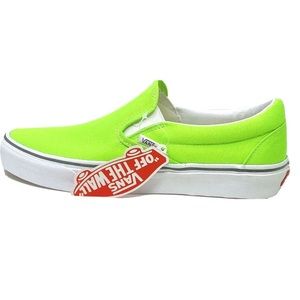 Neon Green Gecko/TrWht Classic Slip-On